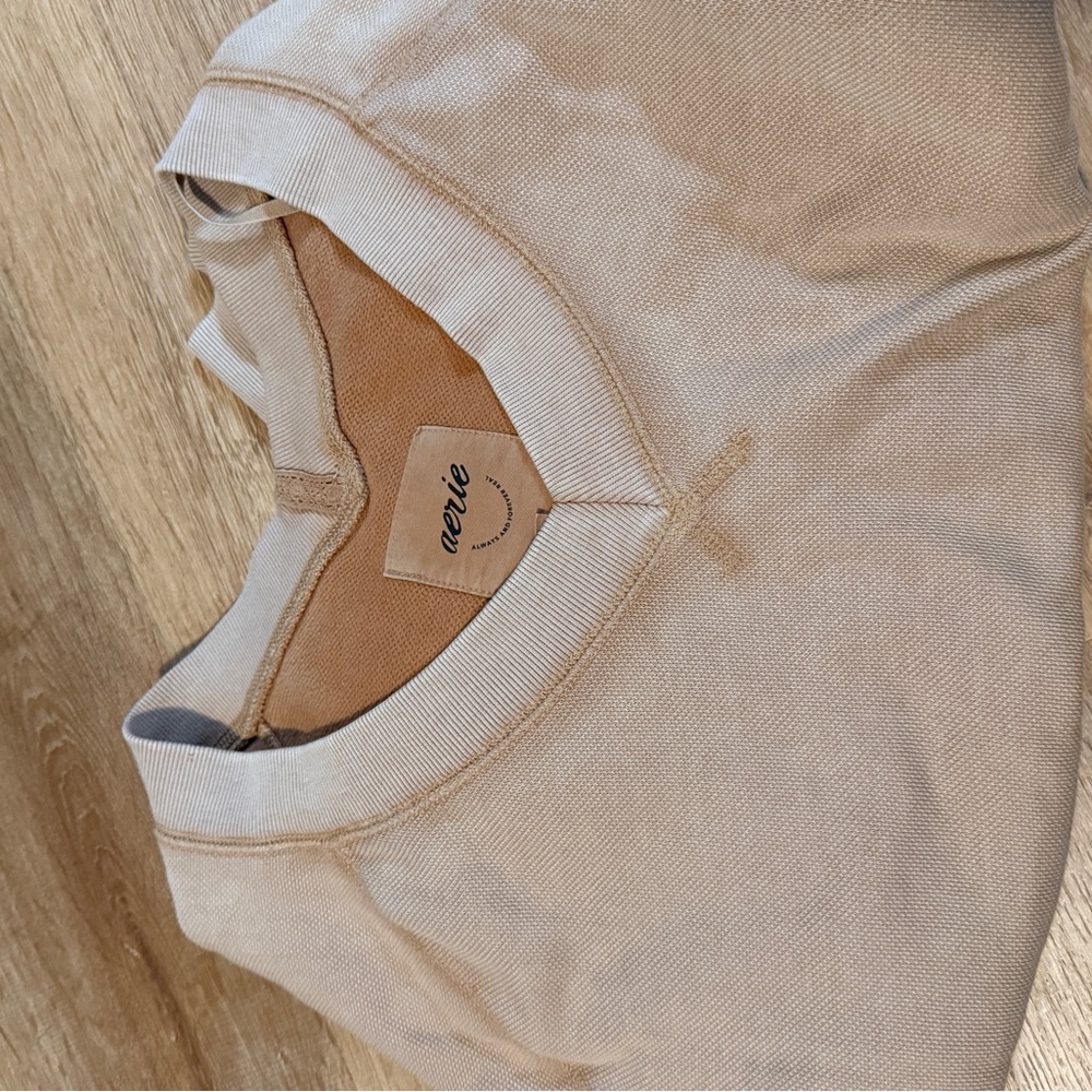 AERIE oversized V-Neck Sweater